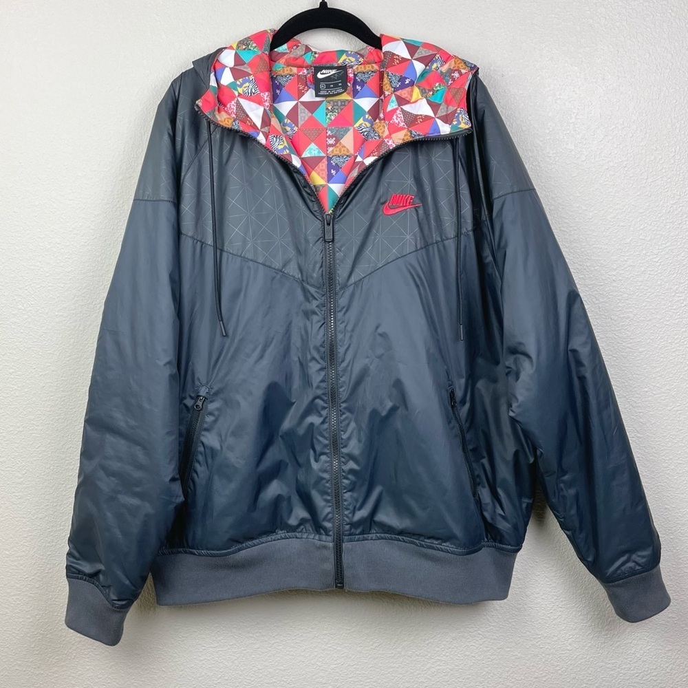 NIKE Sportswear Men's XL Windrunner Hooded Jacket Lunar Chinese New Year Print